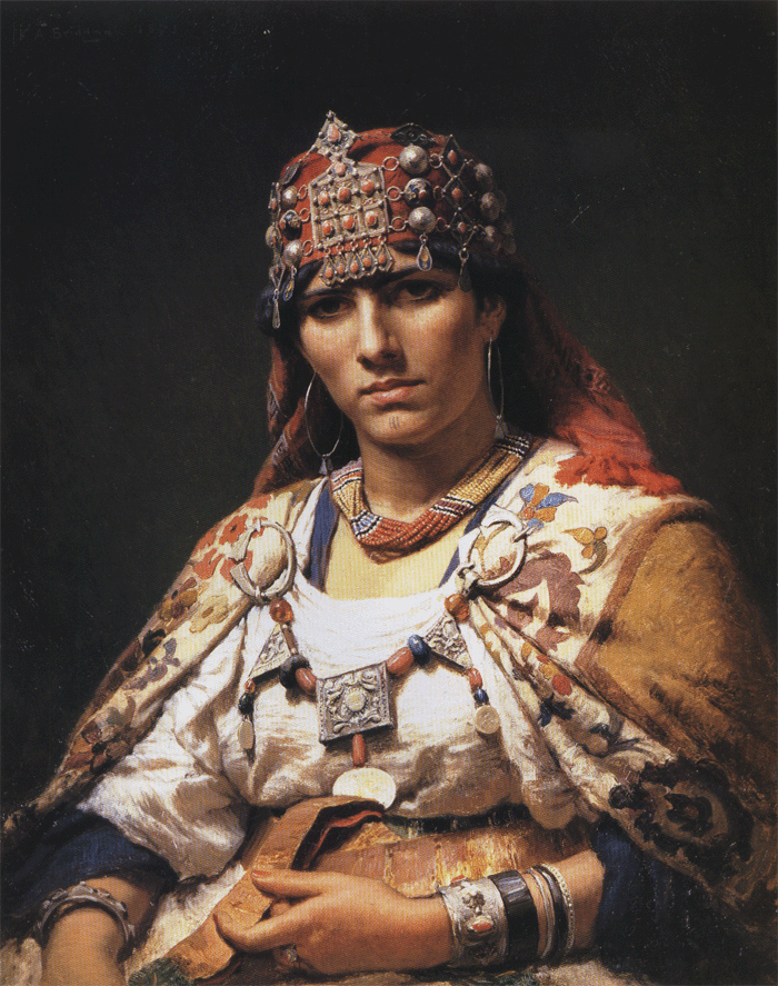 Portrait of a Kabylie Woman, Algeria